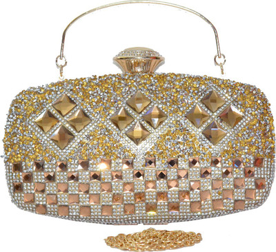 

VYXOO Party Gold Clutch
