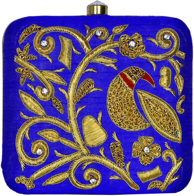 

DUCHESS Party Blue Clutch