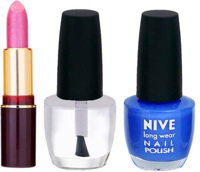

Nive NIVE NAIL POLISH + LIPSTICK COMBO(Set of 3)