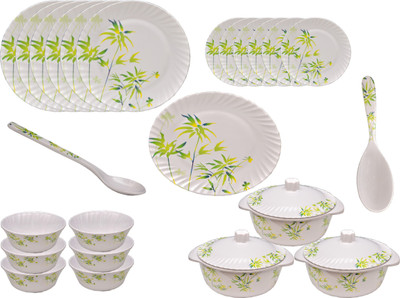 

MAHARANI Pack of 40 Dinner Set(Melamine)