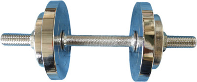 

Royal 1.5Kg 2Plates with 2.5Kg 2Plates with 14 inch Silver ROD1 Adjustable Dumbbell(10 kg)