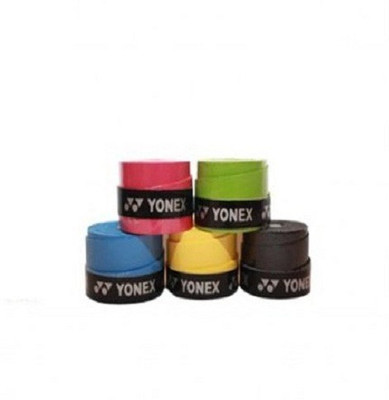 

Yonex ETECH 902 Badminton racket Grip Diamond Grip(Multicolor, Pack of 5)