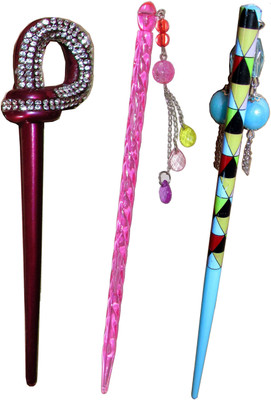 

Sanskruti Juda Stick Hair Accessory Set(Multicolor)