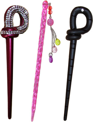 

Sanskruti Juda Stick Hair Accessory Set(Multicolor)