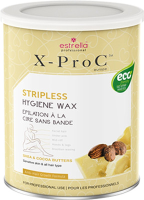 

Estrella X-Pro C Stripless Hygiene Wax with Shea & Cocoa Butter Cream(500 g)