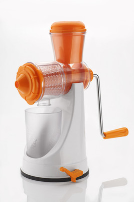 

Aalpap Fruit & Vegetable Juicer Plastic, Stainless Steel Hand Juicer(Orange)