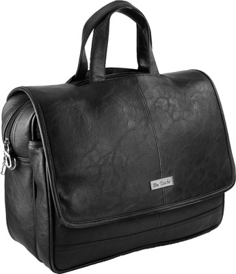 

Da Tasche 15.6 inch Laptop Messenger Bag(Black)