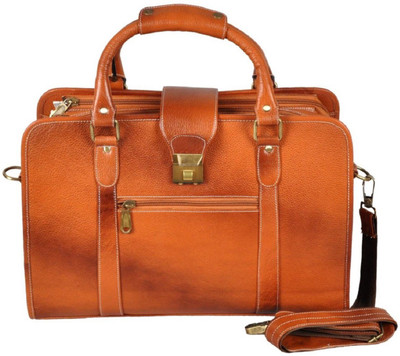 

Hidekin 17 inch Laptop Messenger Bag(Tan)