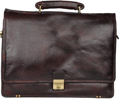 

Hidekin 17 inch Laptop Messenger Bag(Brown)