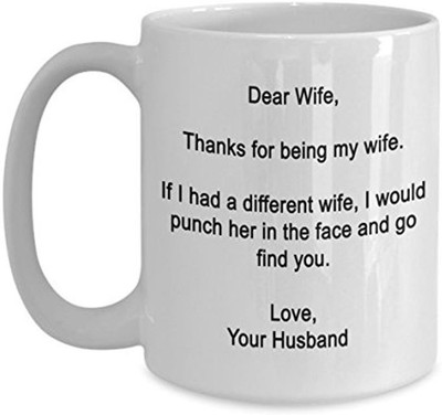 

Stonic Love_Husband_Coffee Ceramic Mug(350 ml), White