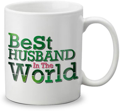 

Stonic HUS_WORLD Ceramic Mug(350 ml), White