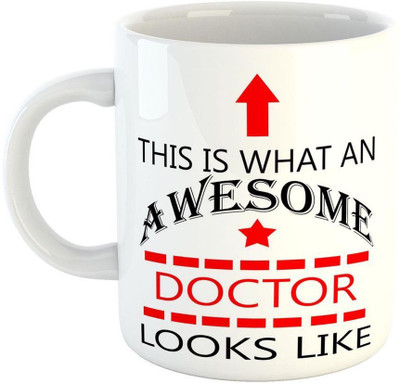 

Stonic Las_Name Ceramic Mug(350 ml), White