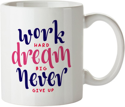 

Stonic Dream_BIG Ceramic Mug(350 ml), White