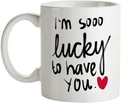 

Stonic Sooo_Luc Ceramic Mug(350 ml), White