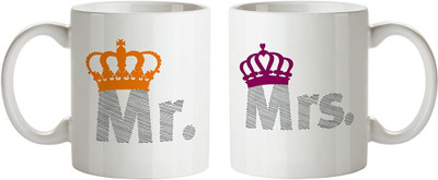 

Stonic MR-MRs Ceramic Mug(350 ml), White