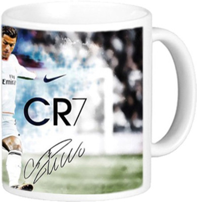 

Akcesstronics Roanldo Plastic Mug(350 ml), White