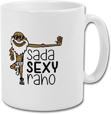 

Stonic Sad_Sexy Ceramic Mug(350 ml), White