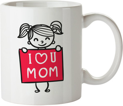 

Stonic ILU_1 Ceramic Mug(350 ml), White