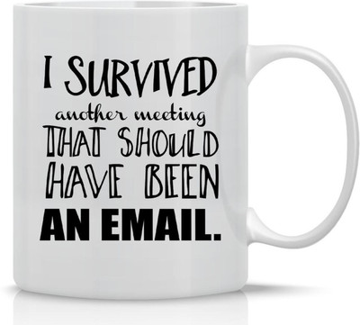 

Stonic Email_Coffee_Hot Ceramic Mug(350 ml), White