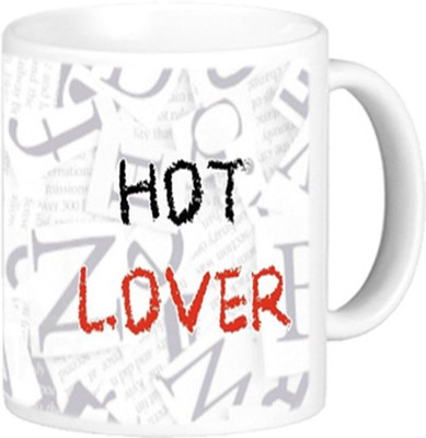 

Akcesstronics Hot Lover Plastic Mug(350 ml), White