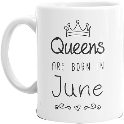 

Stonic Birth_June Ceramic Mug(350 ml), White