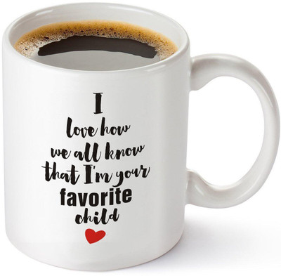 

Stonic Child_Coffee_Hot Ceramic Mug(350 ml), White