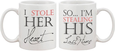 

Stonic Stole_Her Ceramic Mug(350 ml), White