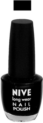 

Nive Colour Blast Nail Polish Black,