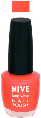 

Nive Colour Blast Nail Polish Orange,