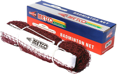 

Metco Tournament Nylon Badminton Net(Maroon)