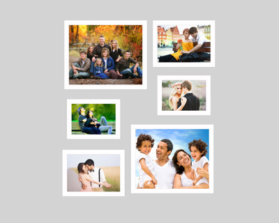 

Swadesi Stuff MDF Photo Frame(White, 6 Photos)