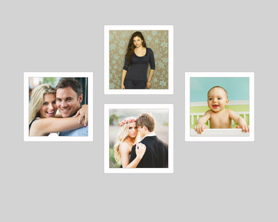 

Swadesi Stuff MDF Photo Frame(White, 4 Photos)