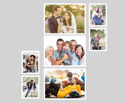 

Swadesi Stuff MDF Photo Frame(White, 7 Photos)