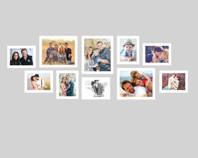

Swadesi Stuff MDF Photo Frame(White, 10 Photos)