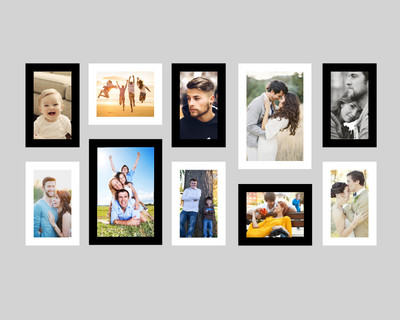 

Swadesi Stuff MDF Photo Frame(Multicolor, 10 Photos)