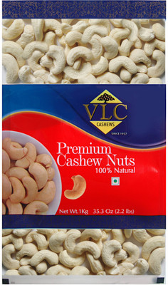 

Vijayalaxmi Cashew Co Premium 180 Grade Cashews(1 kg, Pouch)