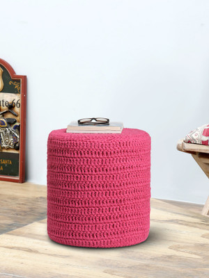 

Romee Fabric Pouf(Finish Color - Pink)