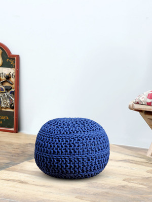 

Romee Fabric Pouf(Finish Color - Blue)