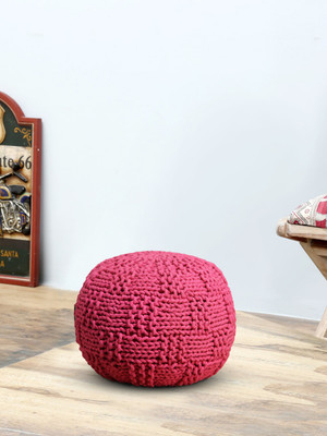 

Romee Fabric Pouf(Finish Color - Pink)