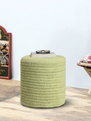 

Romee Fabric Pouf(Finish Color - Green)