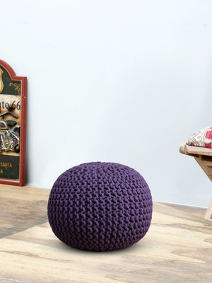 

Romee Fabric Pouf(Finish Color - Purple)