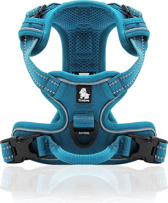 

PetsUp dog body harness for labrador and small medium dogs belt collar Dog Training Harness(, Blue