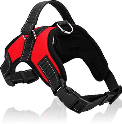 

PetsUp Dog Body Harness For Dogs and Labrador Dog Standard Harness(, Red