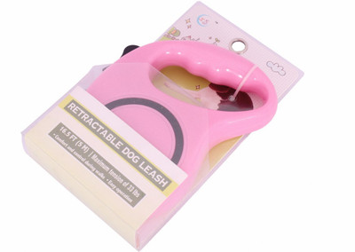 

SRI Imported High Quality Automatic Pet Retractable Dogs Lead Strap Leash - Medium 500 cm Dog Strap Leash(Pink)