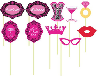 

PARTY PROPZ SET OF 10 SET OF PHOTO BOOTH PROPS/PARTY PROPS Photo Booth Board(Birthday, Wedding, Party, Bachelorette)
