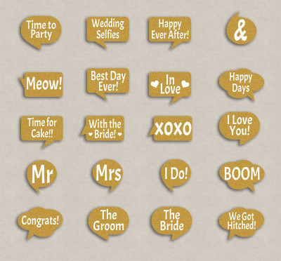 

PARTY PROPZ SET OF 20 PHOTO PROPS/ PARTY PROPS Photo Booth Board(Birthday, Wedding, Party, Bachelorette)