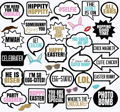 

PARTY PROPZ SET OF 35 PHOTO BOOTH PROPS/ PARTY PROPS Photo Booth Board(Birthday, Wedding, Party, Bachelorette)