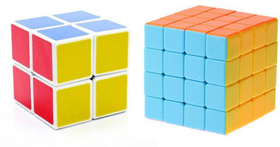 

Rubik's Challenge Rubik Magic Puzzle Cube 2x2 + 4x4x4(2 Pieces)