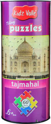 

Kidz Valle Kidz Valle Tiling Puzzles Taj Mahal 60 Pieces ( Jigsaw puzzles , Puzzles for Kids, Floor Puzzles )(60 Pieces)