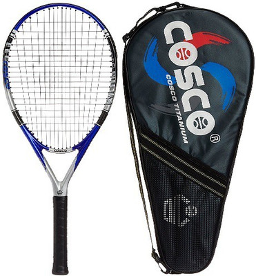 

Cosco 30012 Multicolor Strung Tennis Racquet(G3 - 4 3/8 Inches, 245 g)